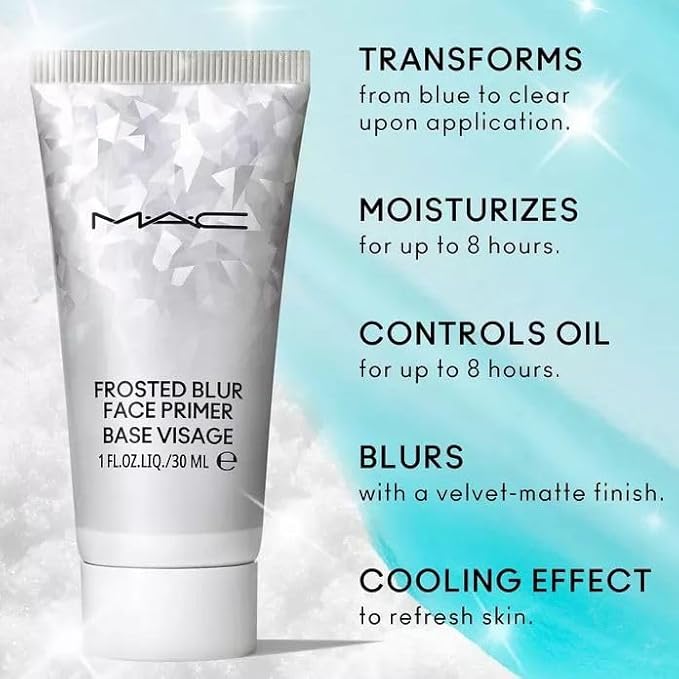 M.A.C Frosted Blur Face Primer Cool + Clear
