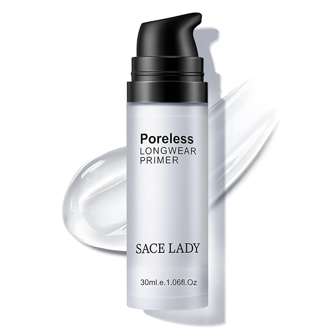 SACE LADY Face Primer and BB Foundation Makeup Set, Matte Pores Full Coverage Long Lasting Flawless Make Up Kit