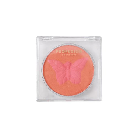 Profusion Cosmetics Empowered Social Butterfly Mousse Blush, Lightweight and Velvety Smooth Texture Improves Natural Flush,Unique Beauty with Radiant Glow (Painted Lady, Standard)