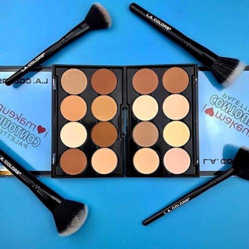 L.A. COLORS Contour It Palette, Contour It C30353C (Pack of 2)