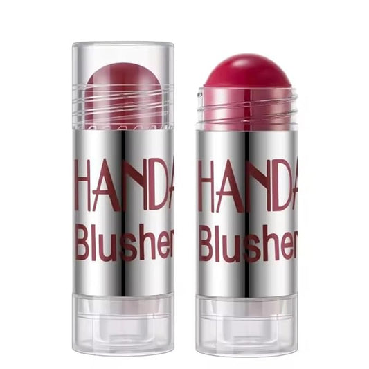 Multi-use Face Blush Stick for Cheeks High Pigment Red Contouring with High Pigment Check Stain Blush Long Lasting for Cheeks and Lips with Beautiful Natural Finish (05#, 1.0 Ounce (Pack of 1))
