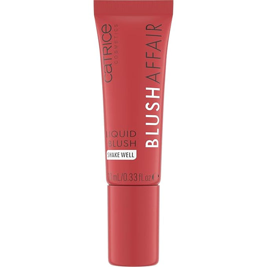 Catrice | Blush Affair Liquid Blush | Long-Lasting & Lightweight Multi-Use Make Up for Cheeks & Lips | Vegan & Cruelty Free | Without Parabens, Gluten, & Preservatives (30 | Ready Red Go)