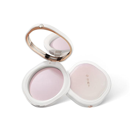 Florasis Flawless Jade Breathable Color Correcting Pressed Powder (04 Lavender, 1 Count)