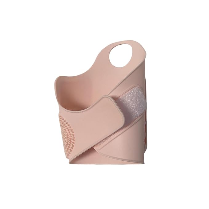 1Pc Makeup Palette Makeup Pad Wrist Strap Makeup Brush Holder,Pink