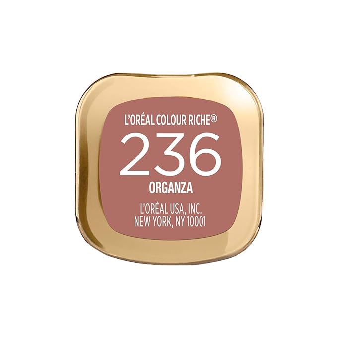 L’Oréal Paris Colour Riche Original Satin Lipstick 236 Organza (Pack of 2)
