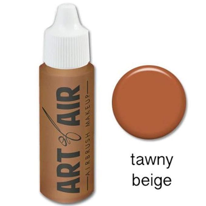 4pc TAN Complexion Professional Airbrush Cosmetic Makeup Set 1/2 oz bottles