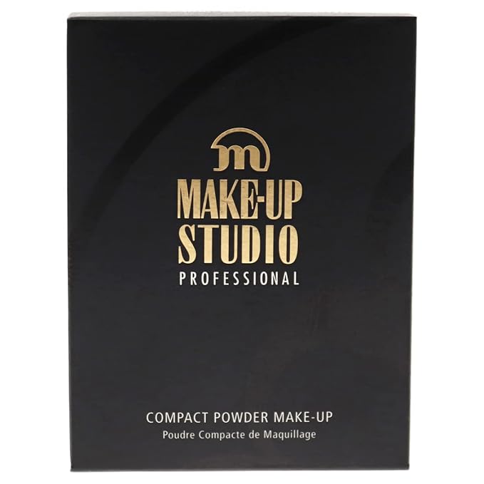 Compact Powder Foundation 3-In-1-3 Medium to dark for Women - 0.35 oz Foundation