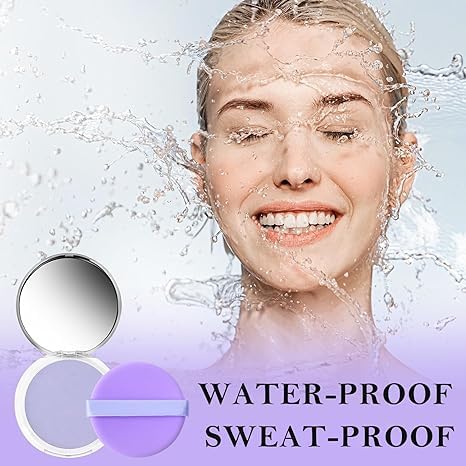 Jelly Pressed Setting Powder,Oil Control Face Pressed Powder,Clear Matte Oil Control Face-Long Lasting Finishing & Waterproof