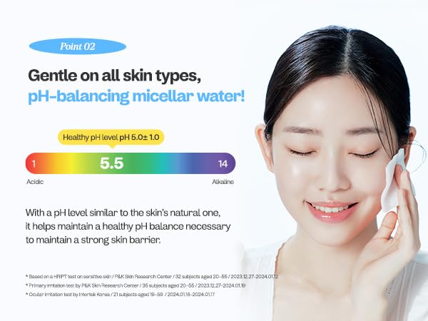 ma:nyo Pure Cleansing Water | Triple Micellar Technology for Sensitive Skin, Makeup Remover & Hydrating Cleanser, Korean Skincare 16.9 fl oz (500ml)
