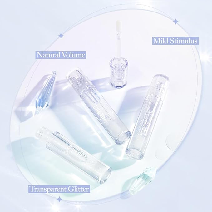 Lip Plumping Gloss,Spicy Lip Lip Gloss, Moisturizing & Glimmer Glow Lip Gloss