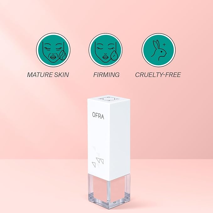 OFRA Face LIfting Flash Primer | Firming Primer for Face Before Makeup Application | Smooths, and Preps Skin for Flawless Makeup | Minimizes Fine Lines | Makeup Primer for Sensitive Areas | 1oz/30ml