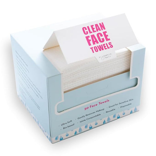 Elizabeth Mott - Thank Me Later Mattifying Face Primer (30g) and Thank Me Later Clean Face Towels - Cruelty Free - (2-Pack Bundle)