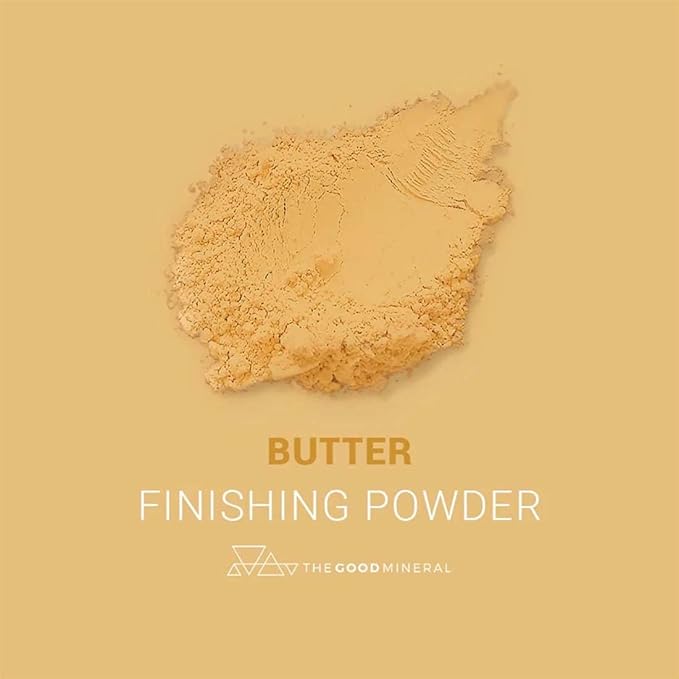 Lucent Finishing Powder (Butter) - The Good Mineral | Setting Powder | All Day Oil Control | Use it over your Foundation to Fill, Set, Mattify, Highlight or Touch Up