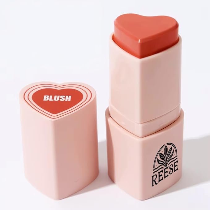 3-in-1 Multifunction Blush Stick - Blush, Lip Tint, Eye Shadow - Creamy, Long-Lasting, Easy Application for a Flawless Look | Ripe Hawthorn