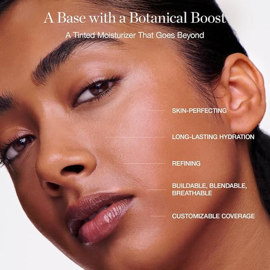 Ogee Complexion Perfecting Liquid Foundation - Lightweight Tinted Moisturizer For Face (Anjou 11.5N - Deep Beige, Golden Undertones) - with Vitamin C & Jojoba Oil - Certified Organic & Made in USA