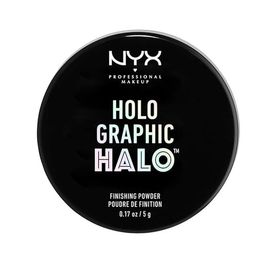 NYX PROFESSIONAL MAKEUP Holographic Halo Finishing Powder, Mermazing, 0.17 Ounce