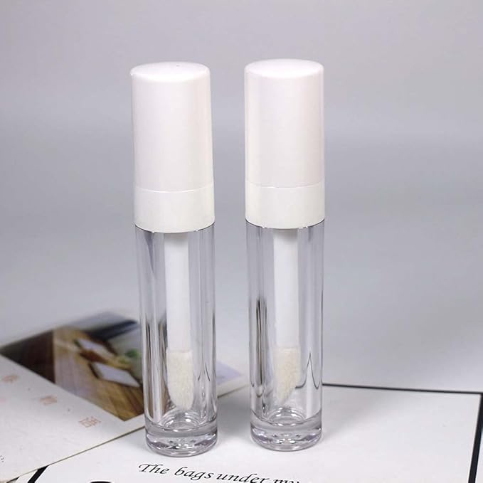 COSIDEA 14 pcs empty 8ml big wand lip gloss tube concealer tube packing (white)
