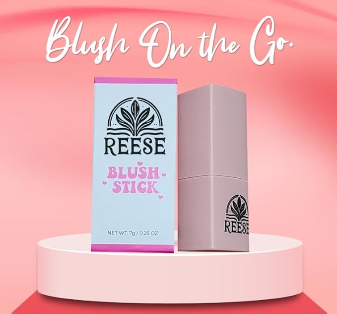 3-in-1 Multifunction Blush Stick - Blush, Lip Tint, Eye Shadow - Creamy, Long-Lasting, Easy Application for a Flawless Look | Charming Grape