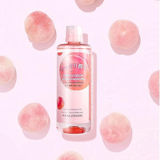 Cleansing Water, Peach Scent | Water Cleansing (W Face Wash Needed/Sensitive Skin/Point Makeup) Wiping Off Makeup Remover | Eye Makeup Remover (12.8 fl oz)