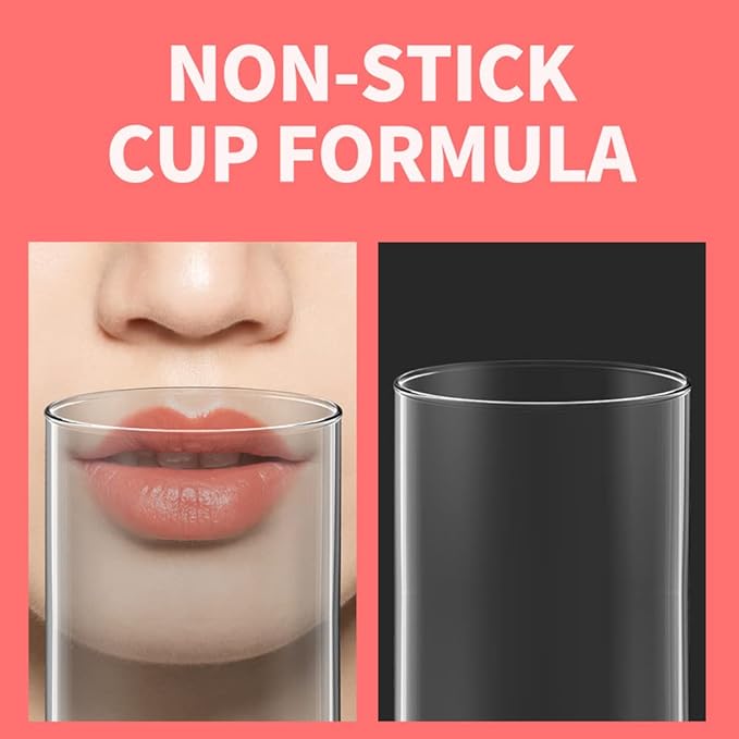 6 Colors Lip Tint Stain Set, Velvet Lip Tint Watery Stain Moisturizing Shimmery Mini Liquid Lipstick, Multi-use Lip and Cheek Tint, Long lasting Non-Stick Cup Waterproof Lip Color Makeup…