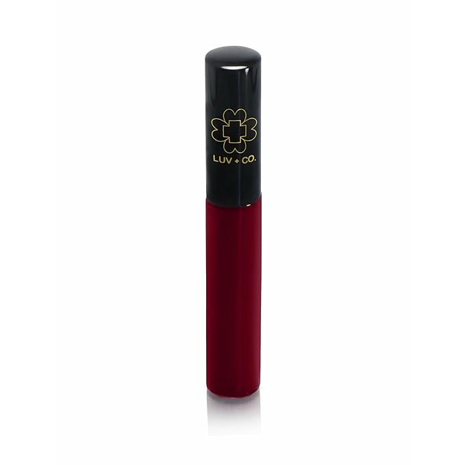 Lip Gloss 7ml 90% Organic Moisturizing Lip gloss Non Sticky Shiny Natural Colorants For Light Glossy Coverage Gluten Free Paraben Free | Copper Mauve Plum | Coffee Chic