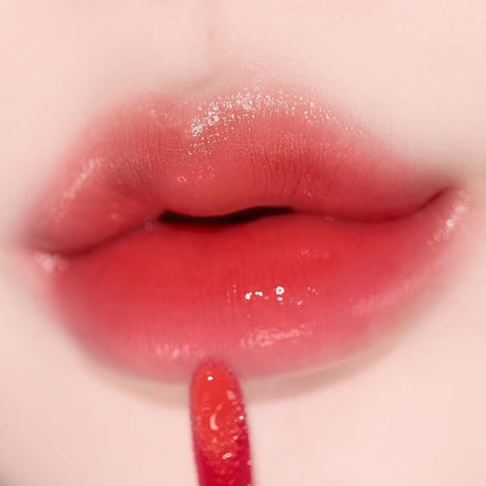 Lip Potion Aqua Glow No.4 Apple Drop | Hydrating, Non-Sticky Gloss with Sheer Radiance | 0.3 Oz