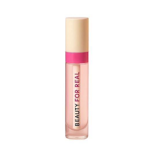 Beauty For Real Lip Revival Hi-Shine Hydrating Lip Oil, Shining Star (Transparent) - Lightweight - Non-Sticky, Shiny Finish - Paraben Free, Cruelty Free, Vegan