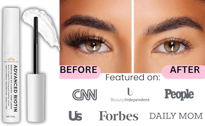 Lash Remover for Cluster Lashes and Extensions - DIY At-Home Adhesive Removal for Eyelash Clusters