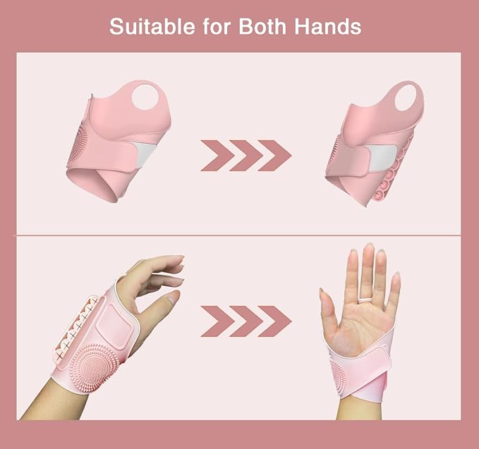 Silicone Hand Makeup Tool for Holding Cosmetic Pen Mixing Palette for Liquid Foundation Makeup Powder 2024 New Palette for Makeup Lovers and Professionals