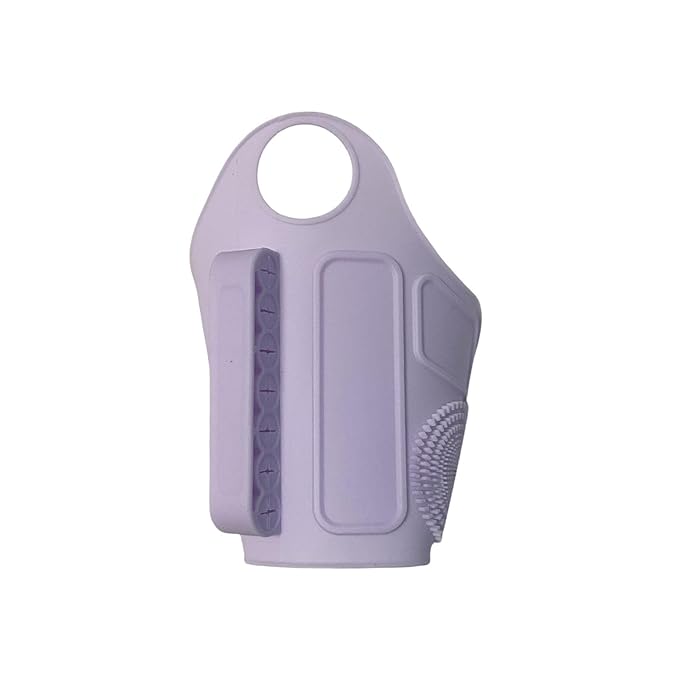 1Pc Makeup Palette Makeup Pad Wrist Strap Makeup Brush Holder,Purple