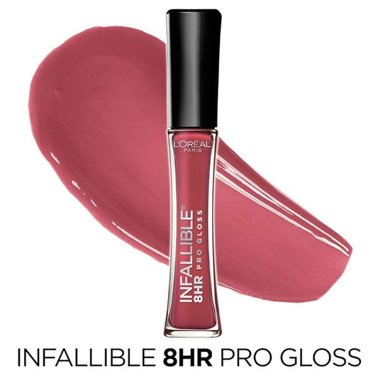 L’Oréal Paris Makeup Infallible 8 Hour Hydrating Lip Gloss, Bloom, 0.5 Ounce (Pack of 2)