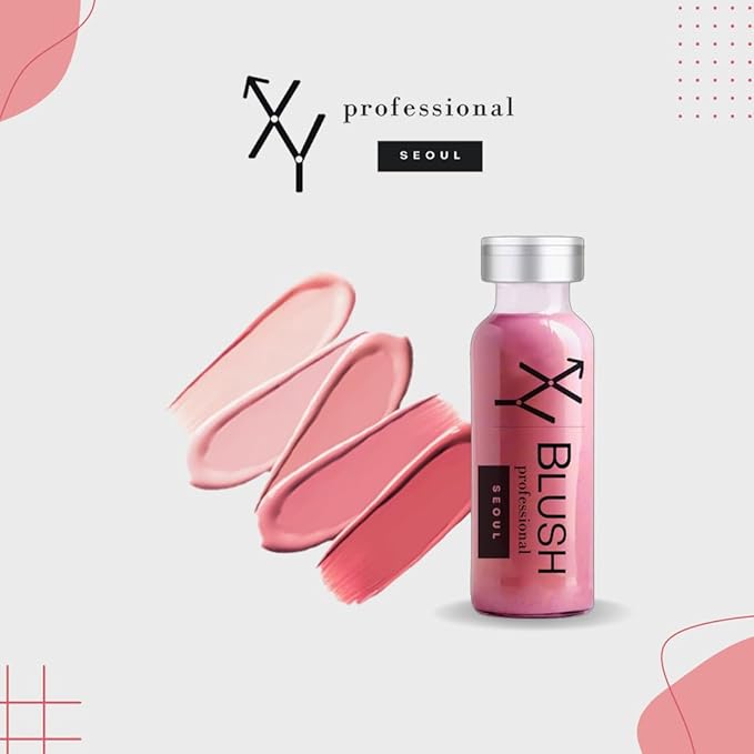 XY PROFESSIONAL Glow BLUSH Foundation Ampoule blush bb cheek color Starter Kit- BB Blush Treatment KOREA Microneedling Academy supplies PINK color