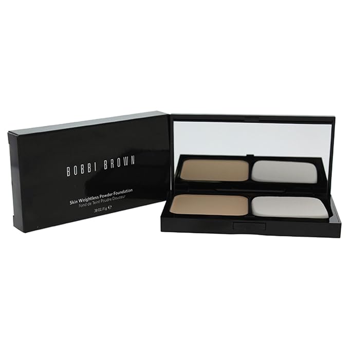 Bobbi Brown Skin Weightless Powder Foundation, No. 2.5 Warm Sand, 0.38 Ounce