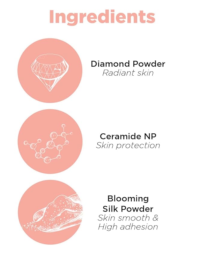 THESAEM Glam Glow Pact - Illuminating Pressed Powder for Oily & Combo Skin - Matte Finish with Radiant Finish - Sebum Control Pore Refining Pact with Natural Luminous Glow, 0.3oz.