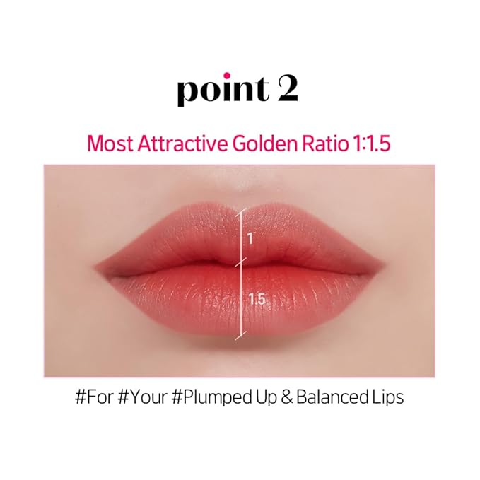 ETUDE Lip Tailor with Built in Lip Liner 2 Color Set | Dusty Salmon, Hazy Mauve - Korean Lip Pencil for Natural Plumped Lips, Korean Makeup, Kbeauty