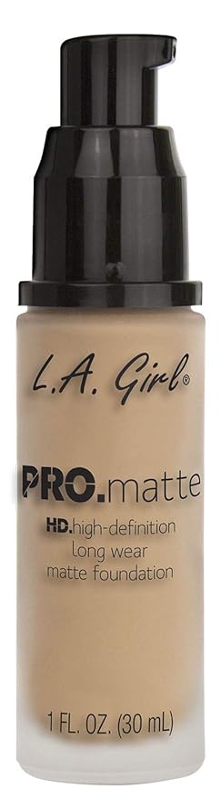 L.A. Girl PRO.Matte Foundation, Nude GLM716
