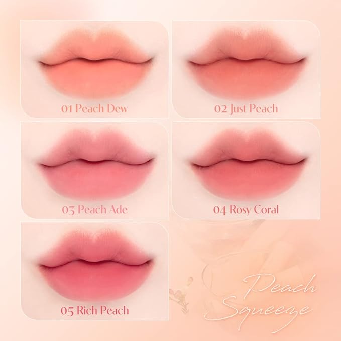 dasique Water Blur Tint #02 Just Peach I Vegan, Cruelty-free I Non-sticky, Non-greasy, Watery Formula Transforming Into a Silky Finish