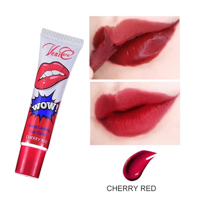 6 Colors Lip Stain Gloss Tattoo Magic Color Peel Off Mask Tint Long Lasting Waterproof Lip Gloss VeniCare