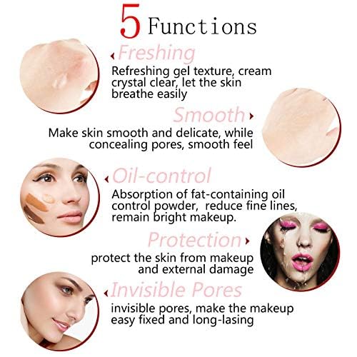 18Ml PHOERA Primer,Magical Perfecting Mattifying Base Anti-Aging WrinklesShrink Pore Primer for Face Remove Fine Lines Exfoliating Anti-Oxidation. (18Ml)