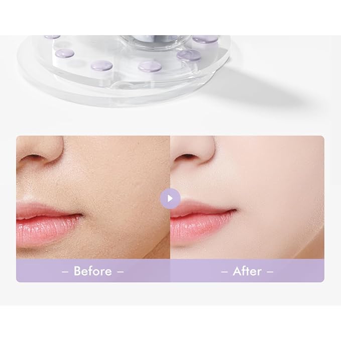 1PC Color Correcting Makeup Base, Color Change Makeup Foundation Primer, Multi Protective Isolating Cream Purple Green Makeup Base, Makeup CC Cream (Purple Senstive Skin, 32g)