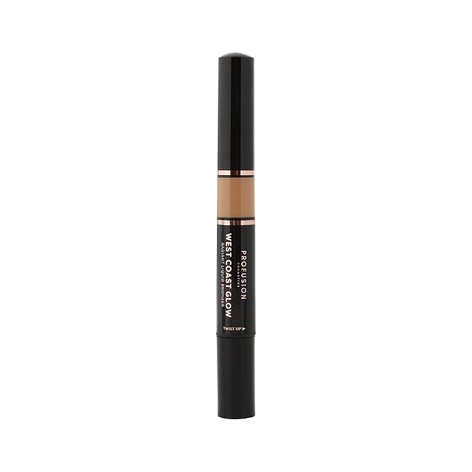 Profusion Cosmetics - West Coast Glow Radiant Liquid Bronzer - Experience Radiant Sun-Kissed Beauty with Vitamin-Infused Liquid Formula - La Jolla
