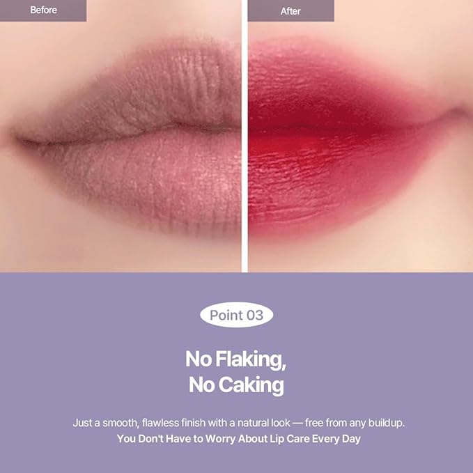 'Haru Water Tint' (Korean Lip Stain/Lip Tint) (Brick Red, 1ea)