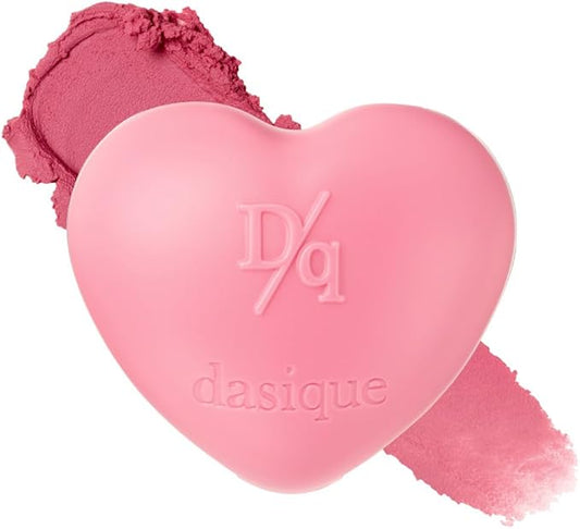 dasique Souffle Color Pot #09 Hazy Rosy – Makeup Blush, Buildable Silky-Smooth Texture, Build-In Mini Brush, Multi-Use For Cheek and Lip