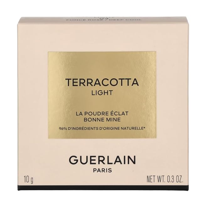 Guerlain Terracotta Light The Healthy Glow Powder 04 Deep Golden for Women, 0.3 Ounce