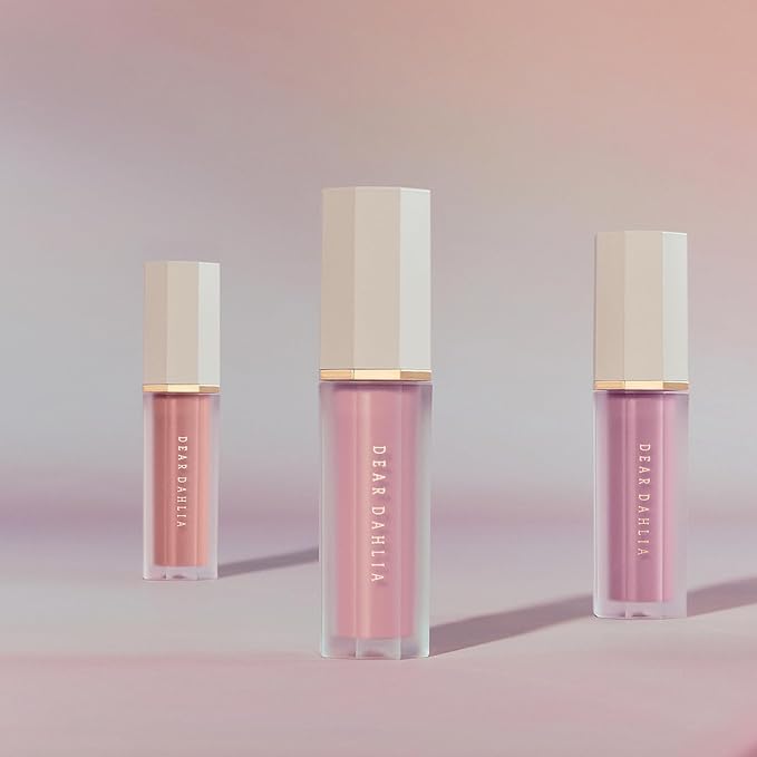 DEAR DAHLIA Petal Drop Liquid Blush – Multi-Use, High-Pigment, Lightweight & Long-Lasting, Dewy Finish, Vegan & Cruelty-Free, for Sensitive Skin, 4g – SOFTIE