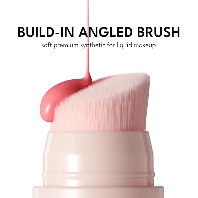 MAKEUPNOW Eye Primer with Liquid Blush for Cheeks | Build-in Brush - Application & Blending All in One #L001