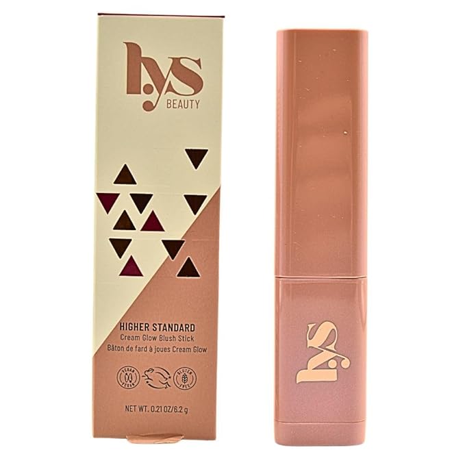 Higher Standard Cream Glow Blush Stick - Unfazed - Berry Plum, 1 Count (Pack of 1)