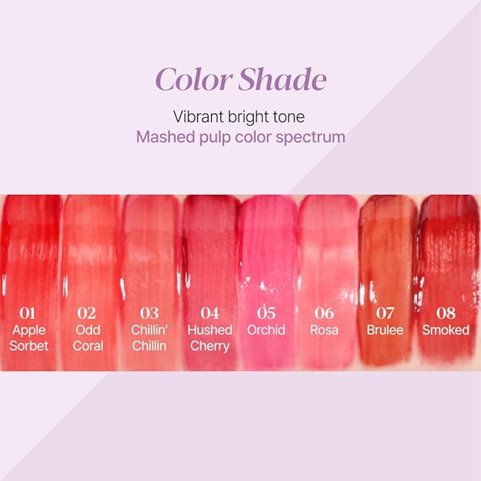 Espoir Couture Lip Tint Glaze #7 Brulee 0.19oz | Volumizes & High-Shine Lip Plumper | Long-Lasting Vibrant Color | Thickening radiance Lip Stain | Tinted Lip Moisturizer | Korean Lip Makeup