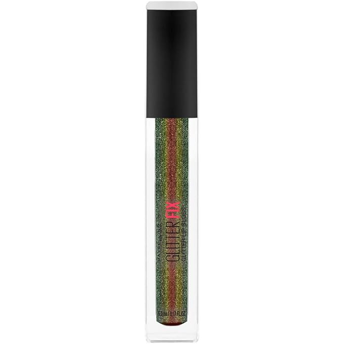Maybelline New York Lip Studio Glitter Fix Glitter Lip Gloss Makeup, Shadow Hunter, 0.17 fl. oz.