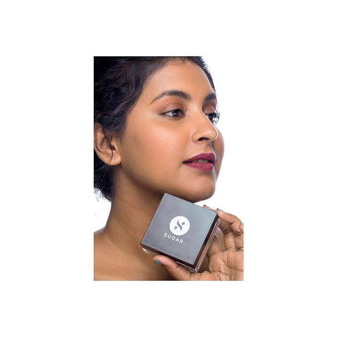 Sugar Cosmetics Set The Tone Tinted Powder30 Chococcino (Medium) Long-Lasting, Oil-Controlling, Smooth Application
